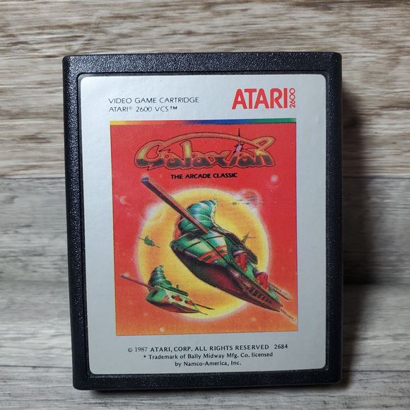 Galaxian (Atari 2600, 1983) Cartridge Only Tested & Works - Nice - See Photos - Picture 1 of 13